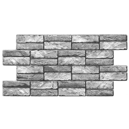 Панель стеновая ПВХ "ГРЕЙС" Камень экспанси серый (980*498 мм) *10