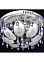 Люстра S0357/5    Мечта  5*60W  E14   220V  (h=250, диам=420) S=20м2 VERNER LIGHTING *1
