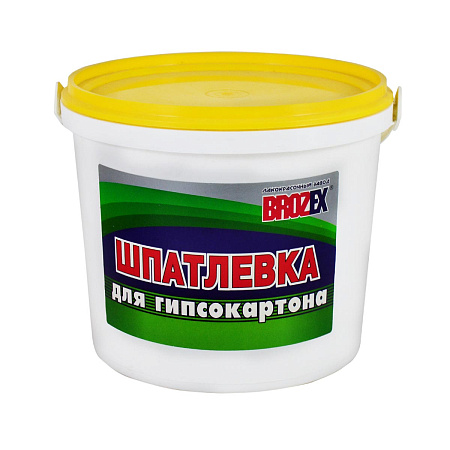 Шпатлевка акриловая по гипсокартону 5 кг BROZEX  *4/144