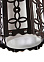 Люстра N2208/1H CH Е27 1*40Вт (h=930; d=150)  VERNER LIGHTING *1
