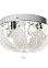 Люстра Y0524/3+3 CH Е14 3*40Вт +3*3Вт пульт ( h=200; d=300)  VERNER LIGHTING *1