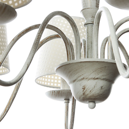 Люстра N1983/8 WG Е14 8*40Вт ( h=700; d=750)VERNER LIGHTING *1
