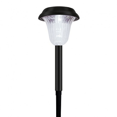 Светильник садовый на солнч. батарее пластик черный 37 см Smartbuy SBF-107 *6/48
