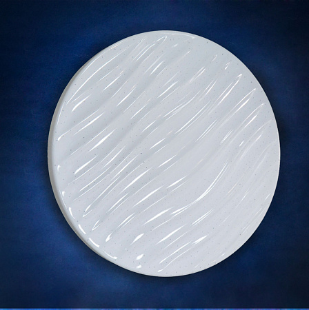 Светильник светодиодный акриловый 340мм 36W  8011/16W*2 LED 3 реж(теплый и хол.свет,смеш)S=20м2VERNE