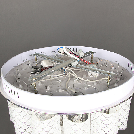 Люстра Q0119/8    Паруса   8*20W G4-12V  (h=280, ф=450) S=20м2 VERNER LIGHTING *1
