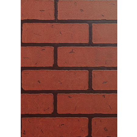 Панель стеновая МДФ "Кирпич Красный Обожженный" СД (1,22*2,44 м*6мм)  *1