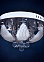 Люстра Y0886/4  CH  4*40W E14, 220V пульт (h-250; d-400)  VERNER LIGHTING *1