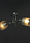 Светильник подвесной N2018/2 CH Е27 2*40Вт ( h=280; d=470) S=8м2 VERNER LIGHTING *1