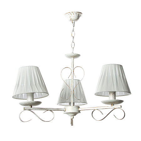 Люстра N1439/3 WG Е14 3*40Вт ( h=550; d=520)  VERNER LIGHTING *1