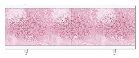 Экран под ванну "Ультра легкий" Розовый 1,68м *2