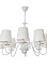 Люстра N1983/8 WG Е14 8*40Вт ( h=700; d=750)VERNER LIGHTING *1