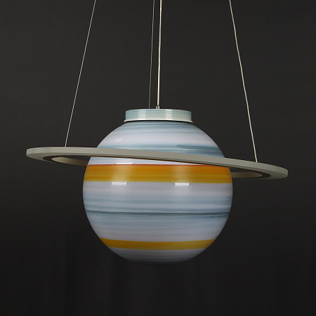 Люстра 8407 BL 32W*2+Е27 blue 600мм S=6м2  VERNER LIGHTING *1