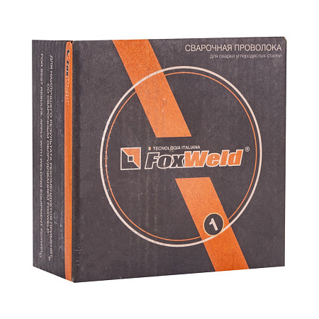 Проволока сварочная омедненная (0,8мм/0,9кг/D100) ER70S-6 FoxWeld *1/18