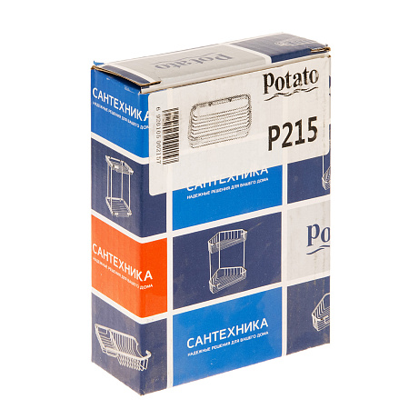 Полка д/ванной Potato P215    *1/40