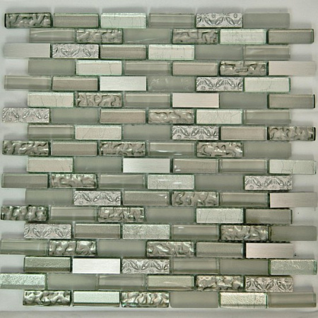 Мозаика LABG 05 (306*324*8мм) Glass/Stone (11 шт/уп) 1 кв.м/кор