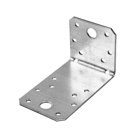 Уголок крепежный ассиметричный усиленный 90х50х55х2мм KUAS US-55 *50