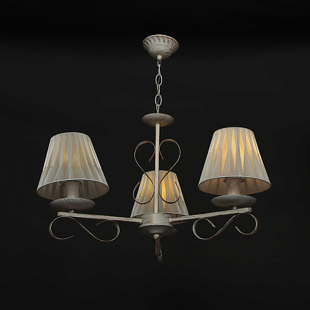 Люстра N1439/3 WG Е14 3*40Вт ( h=550; d=520)  VERNER LIGHTING *1