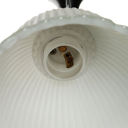 Люстра N0538/5  CH+BK  5*40W E14, 220V  VERNER LIGHTING *1