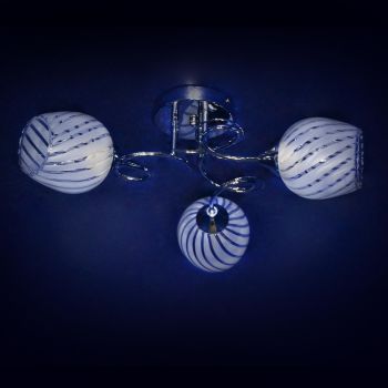 Люстра А2309/3 CH Е27 3*40Вт (h=230; d=490) S=12м2 VERNER LIGHTING *1