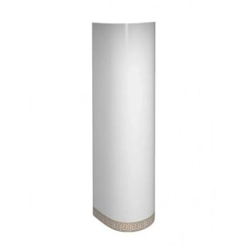 Пьедестал Globus белый Деколь Версаче золото (Della) *1