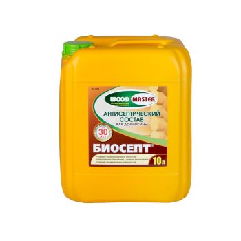 Антисептический состав БИОСЕПТ 10 л WOODMASTER *1/60