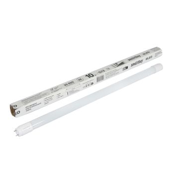 Лампа светодиодная линейная 10W G13 4К нейтральный Т8 600мм Smartbuy *25