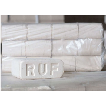 Брикет топливный RUF 10 кг (уп=12шт.) ПЫЛЬ березовый*1/96