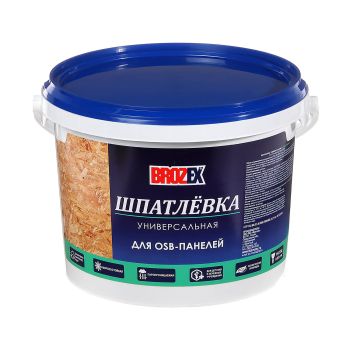 Шпатлевка акриловая для OSB 5 кг BROZEX универсальная  *4/144