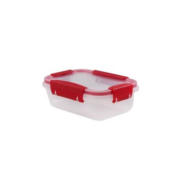 Контейнер д/прод. пластм. "Butterfly bright" 0,5л 156х112х58мм герметичный Красный 78159 *1/24