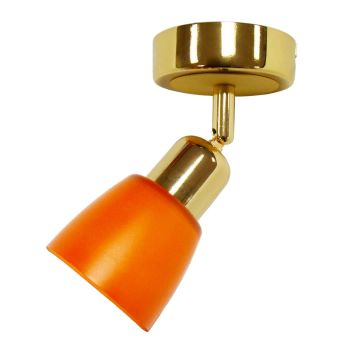 Светильник настенный (спот) 2018-1 FGD/OR E14  1*40W зол/оранж VERNER LIGHTING *1/24