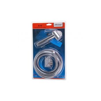 Лейка для гигиенического душа Accoona G78 (шланг, хром) *1/10