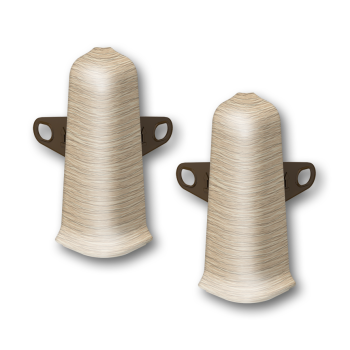 Внешний угол с держателем ИДЕАЛ ДЕКОНИКА,  213 Дуб северный 55ММ (уп.2шт)  *10