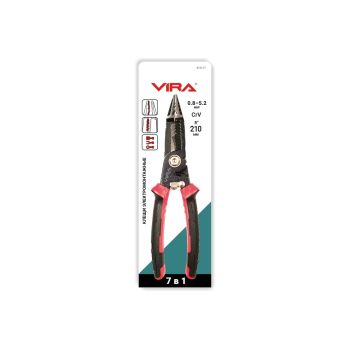 Клещи электромонтажные многофункциональные 210мм арт.312117 VIRA *1/6