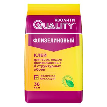 Клей для обоев флизелиновый 200г Кволити  36м2  *30