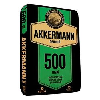 Цемент 50 кг ЦЕМII/А-И 42,5Н(ПЦ500) Стретч-Бег AKKERMANN *30 (аналог МП06)