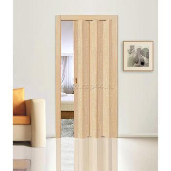 Дверь раздвижная Дуб светлый (2050*840) ***1/4
