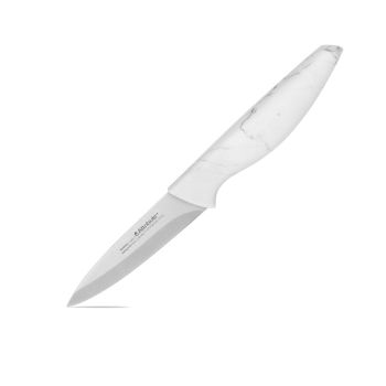 Нож кухонный ATTRIBUTE  пл.р. Marble д/фруктов дл.лезв.9см AKM204 блистер *1/6/72