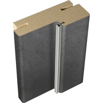 Коробка ПВХ телескопическая БЕТОН графит 70*2070мм Двери ГУД *4