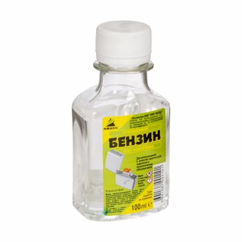 Бензин д/зажигалок 100 мл. флакон  БЕЗ  дозатора  (Анлес) *35