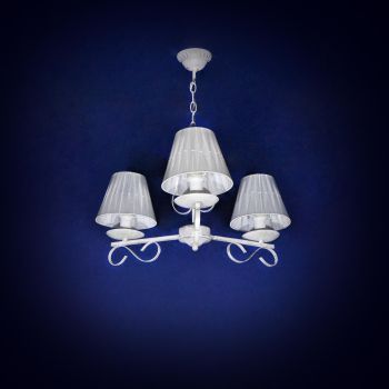 Люстра N1439/3 WG Е14 3*40Вт ( h=550; d=520)  VERNER LIGHTING *1