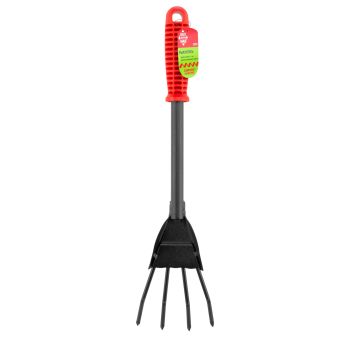 Рыхлитель 4-зубый, L-400, метал, метал. ручка  ЦИ *1/15