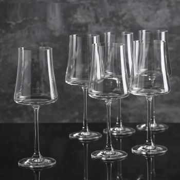 Набор бокалов стекло "BOHEMIA" "Экстра" 360мл 6шт д/вина 40862/360 "KRYSTALEX" *1/8