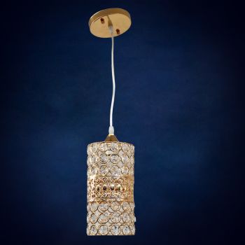 Люстра Е1589/1HA  FG  1*40W E14  220V (h-590,d-120)  VERNER LIGHTING *1