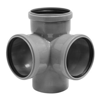 Крестовина двухплоскостная Ø 110х110х110 мм 90° *1/8