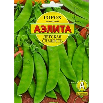 Семена Горох Детская сладость 25гр Аэлита цв автор *10/500