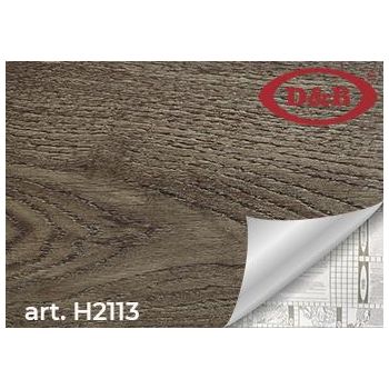 Пленка самоклеящаяся 45см*8м  2113Н темное дерево D&B (Китай)  *1/20