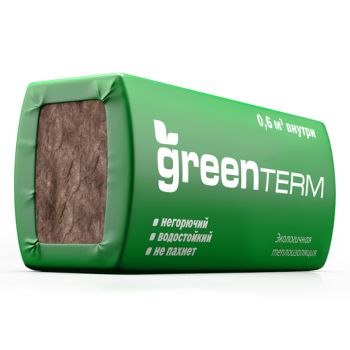 Теплоизоляция "Greenterm" ПЛИТА ТК Expert Comfort TS 037 (100*610*1230/8плит/6м2/0,6м3) *9/36