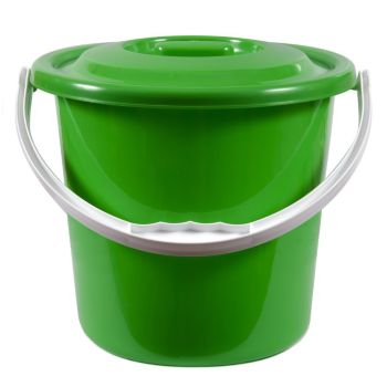 Ведро пластм. 12л с Крышкой, д/Пищевых продуктов "Дачное" В 12ДК "ПластоС" *1/20