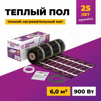 Мат нагревательный "OneKeyElectro" OKE 900Вт/6,0кв.м *1
