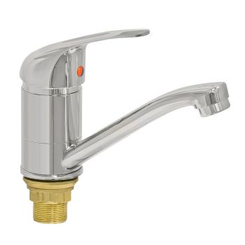 Смеситель для умывальника ROEGEN RC014B короткий излив *1/10